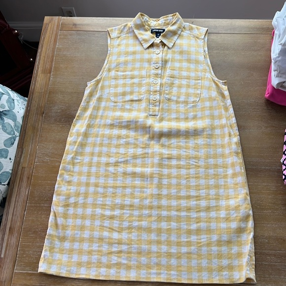 Lands End Linen Dress - Picture 1 of 3